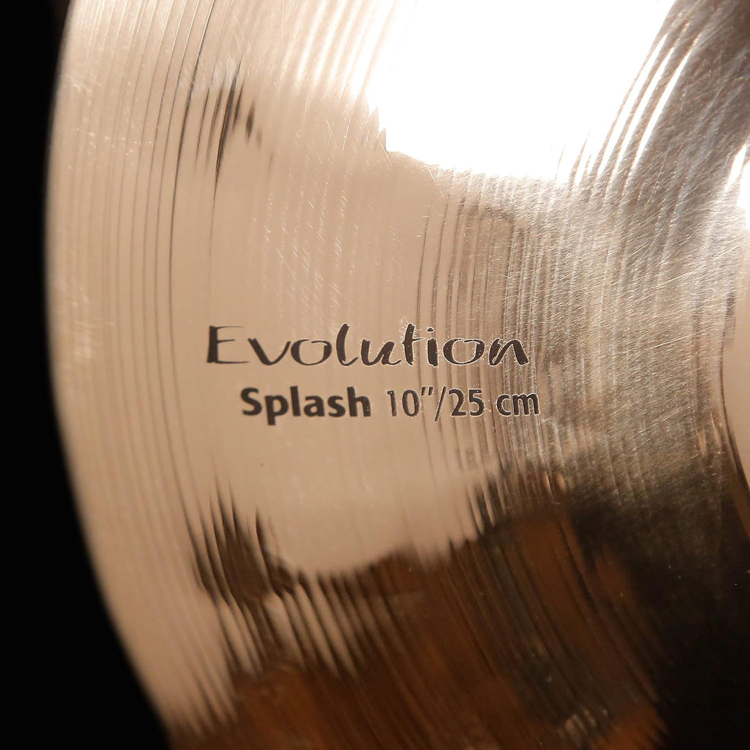 Sabian 10" HHX Evolution Splash, Brillant Finish 10 Inch Evolution Splash, 10 Inch Evolution Splash