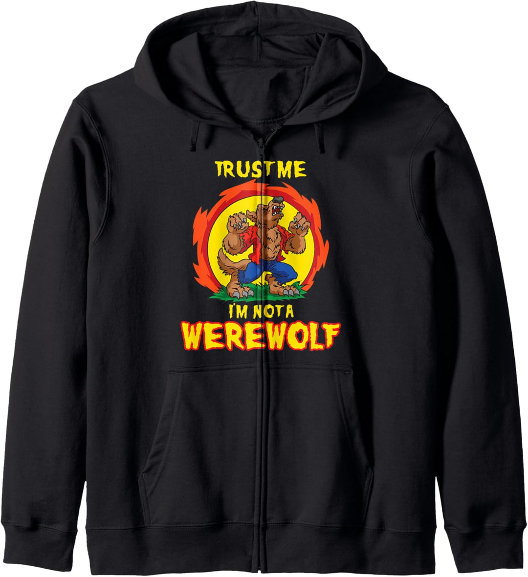 Trust Me I'am Not A Werewolf - Werwolf Kostüm für Kinder Kapuzenjacke