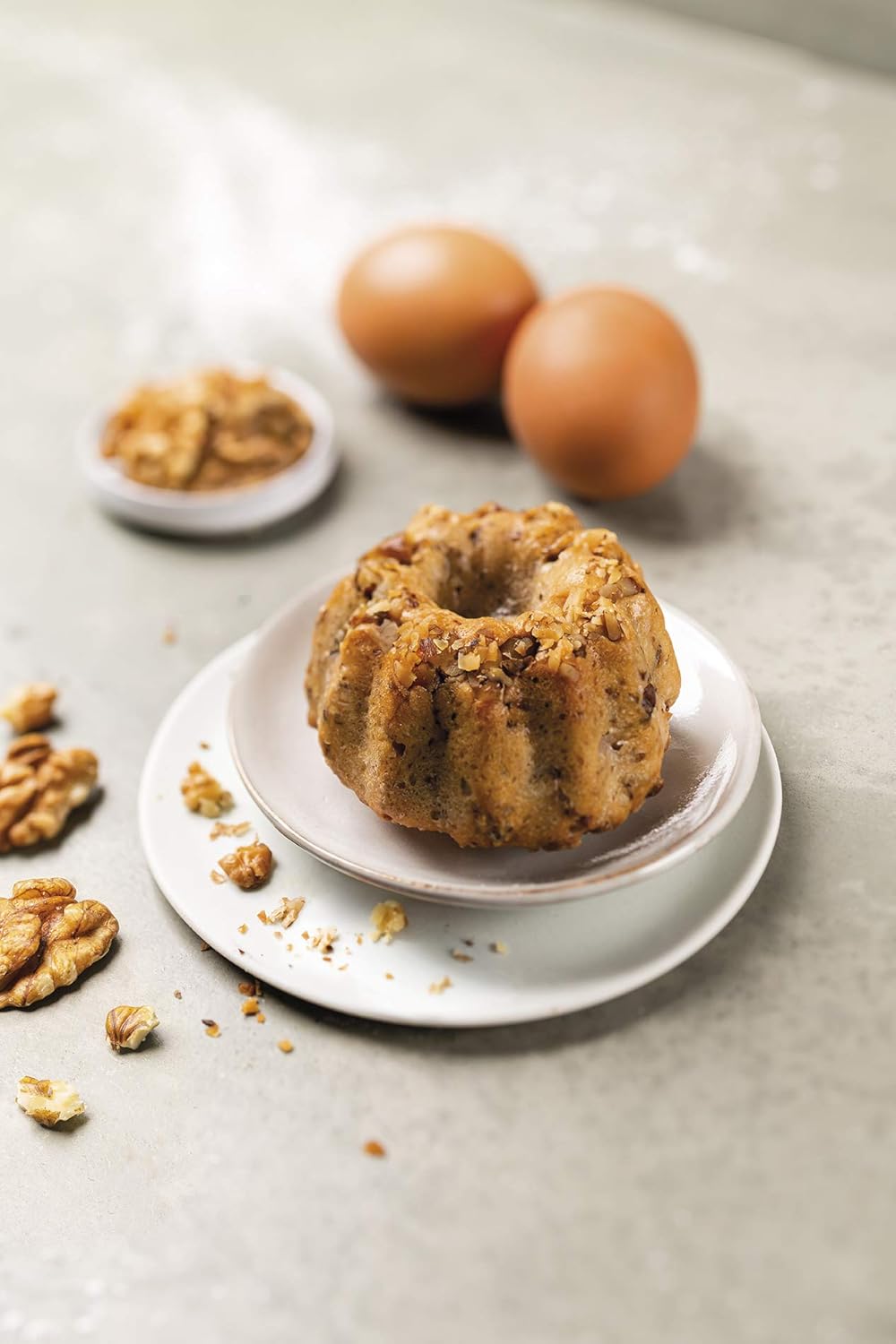 Silpat ES-02462-99 Perfect Fluted Cake Mold Geriffelter Mini-Kuchen, Silikon, farblos