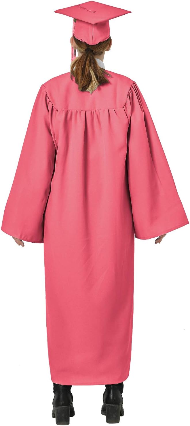 GraduatePro Abschluss Robe mit Hut 2026 Talar und Doktorhut Absolventen für Hochschule und Bachelor