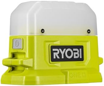 RYOBI 18 V ONE+ Akku-LED-Leuchte RLC18-0 (kompakt, Lichtstärke 3-fach verstellbar 40/200/500, ohne A