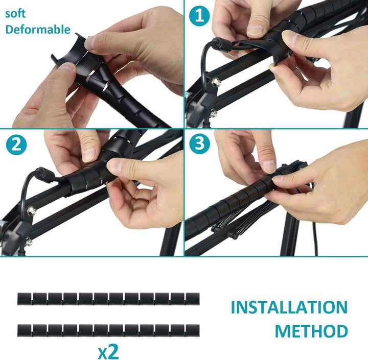 SUNMON für Blue Yeti Mikrofon Arm - Mikrofonarm Mikrofonständer mit Yeti Mikrofon Popschutz, kompati