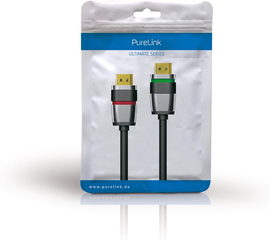 PureLink ULS1000-015 Ultimate Serie HDMI High-Speed Ethernet Kabel (1,5 m, Ultimate-Lock-System, ver
