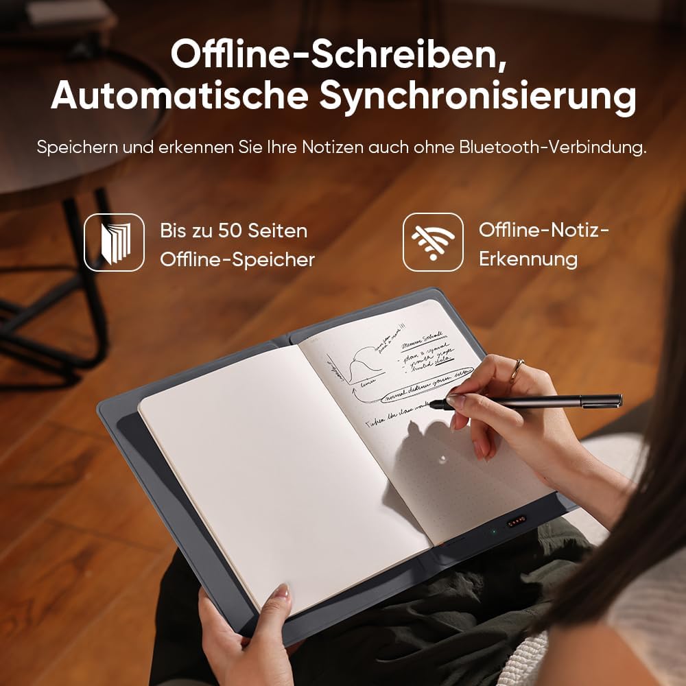 XPPen Note Plus A5, digitales Notizbuch mit Bluetooth 5.3