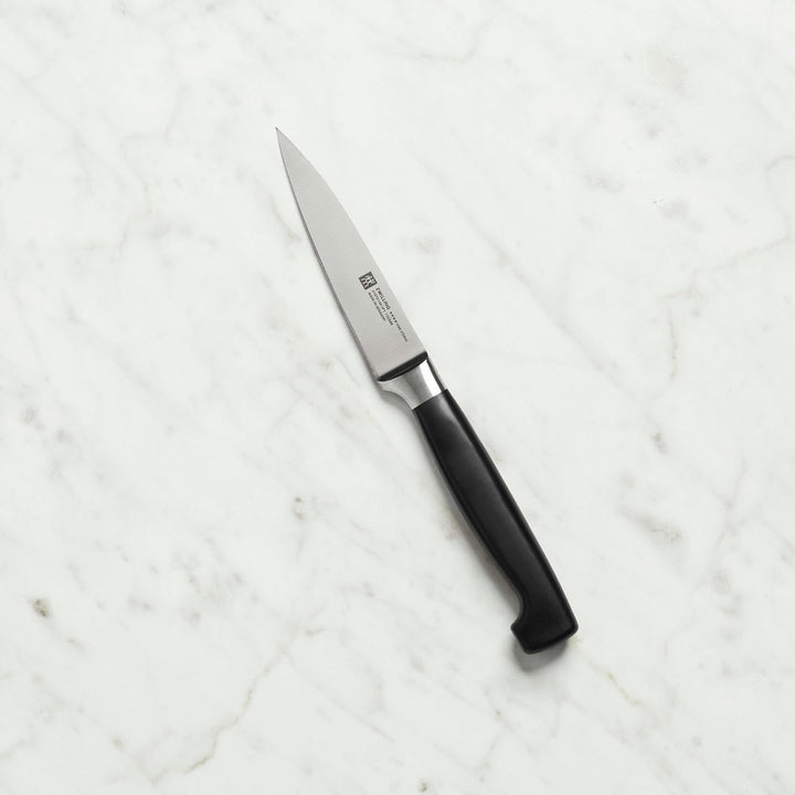 Zwilling Vier Sterne Spick und Garniermesser, ergonomischer Kunststoffgriff, Klingenlänge 10 cm, sch