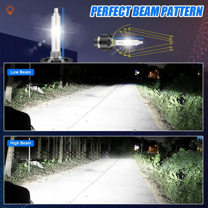 Erato D2S Xenon Brenner HID Scheinwerferbirnen, 6000K 35W Diamond Weisslicht Birnen Entladungslampe