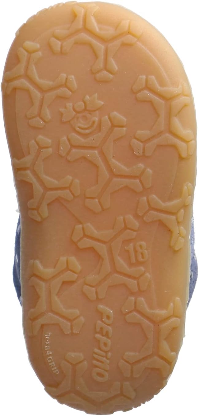 RICOSTA Mädchen und Jungen Stiefel DOTS, Kinder Lauflernschuhe, Weite: Mittel, lose Einlage 18 EU Bl