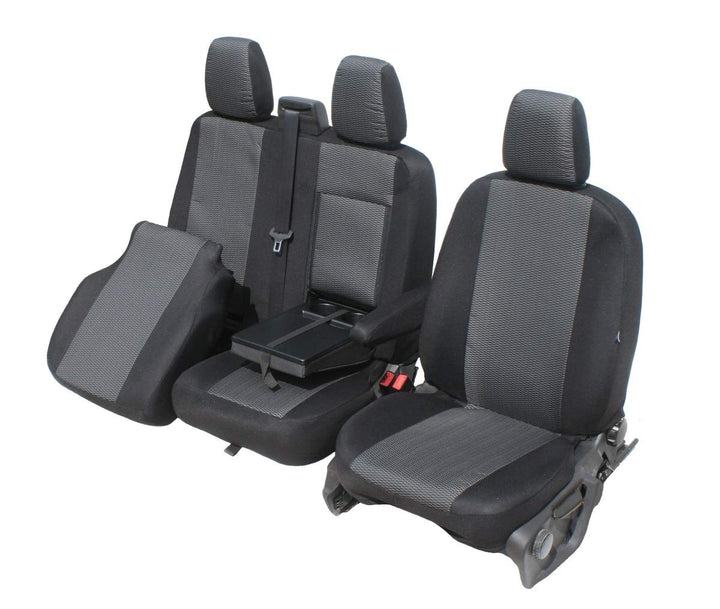 Z4L Sitzbezüge Hero Passgenau geeignet für Ford Transit ab 2014-1+2