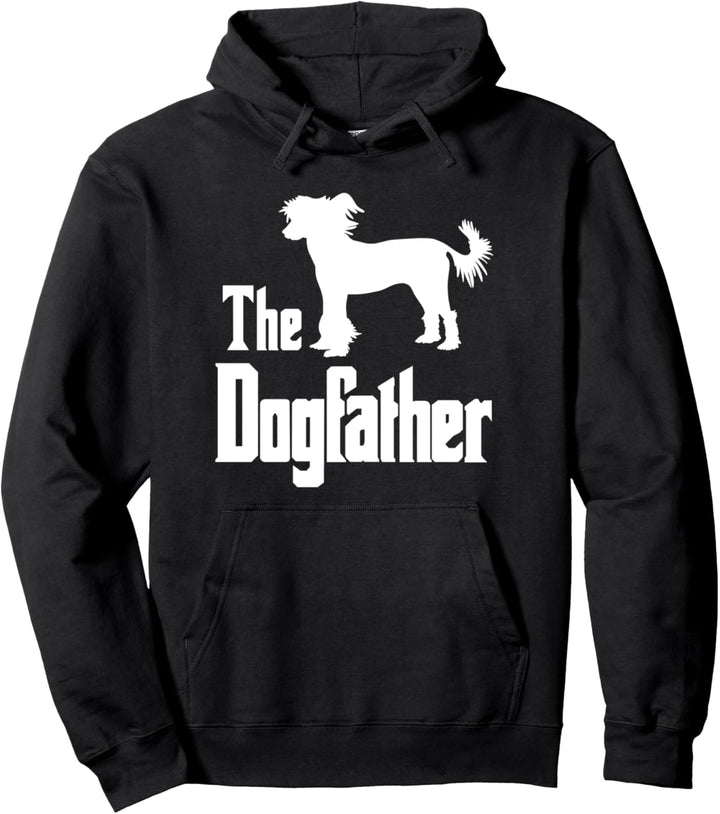 The Dogfather - Geschenk, lustiges Chinesischer Schopfhund Pullover Hoodie