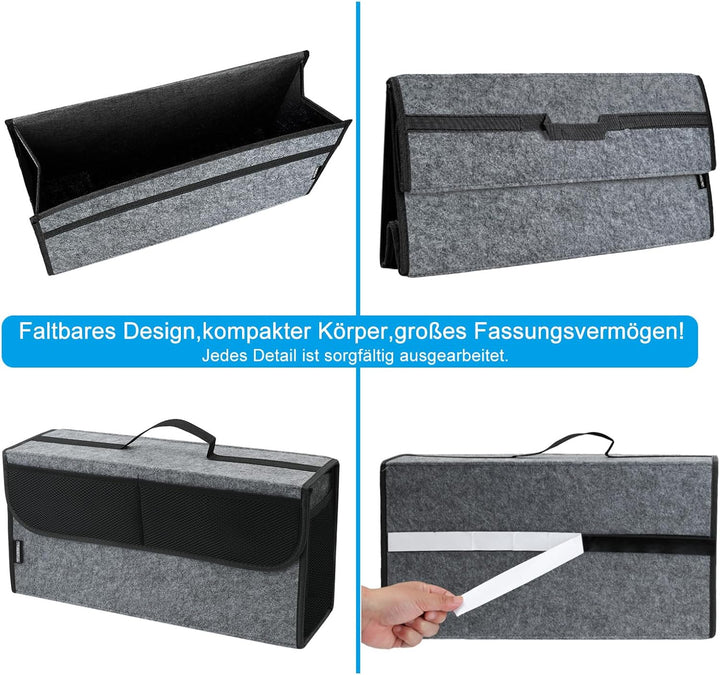Car Design Kofferraumtasche Organizer Autotasche Auto Kofferraum KFZ Tasche Toolbag Aufbewahrungstas