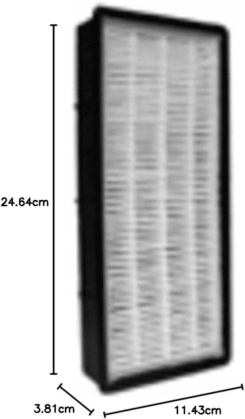 PUR Kaz HEPAClean HRF-C1 Airflow Systems Filter, Aktivkohle, Schwarz 1 Count (Pack of 1) Filter, 1 C