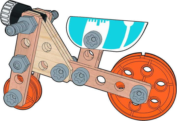 Hape Junior Inventor Erfinder Set Deluxe, Experimentierset, Mint-Spielzeug, ab 4 Jahre