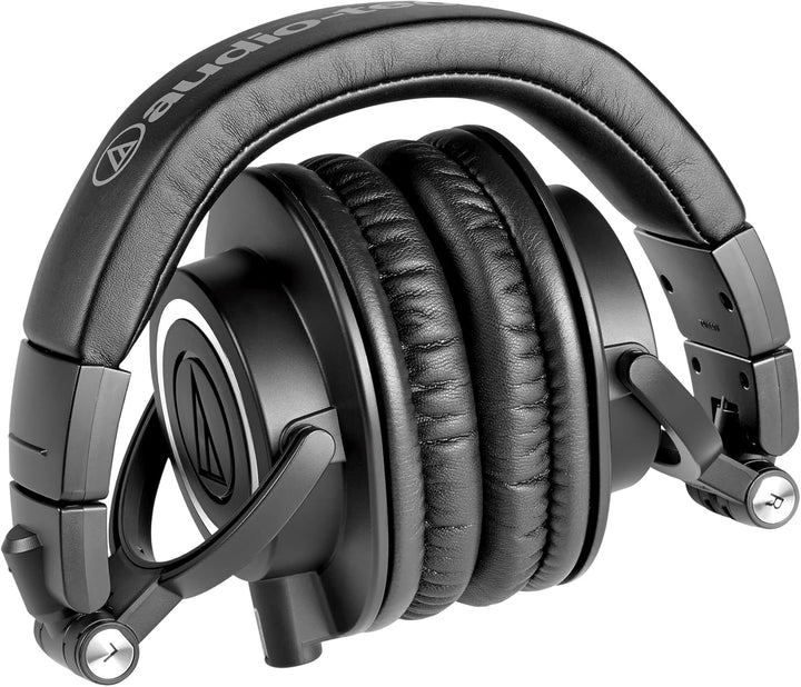 Audio-Technica M50x Professioneller Monitorkopfhörer Schwarz Black Wired, Black Wired