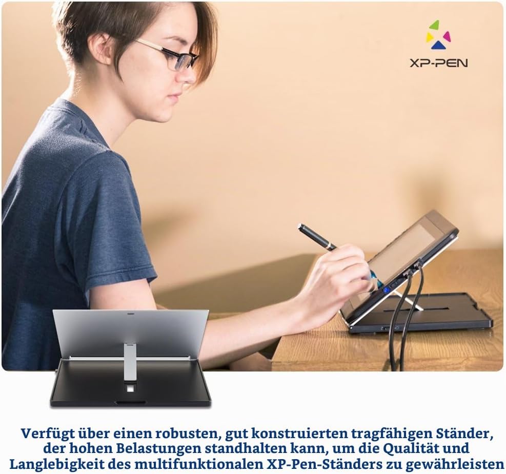 XP-PEN AC18 Stütze multifunktionaler Metallständer Ständer Halterung Pen Display für Artist 12, 13.3