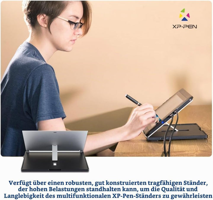 XP-PEN AC18 Stütze multifunktionaler Metallständer Ständer Halterung Pen Display für Artist 12, 13.3