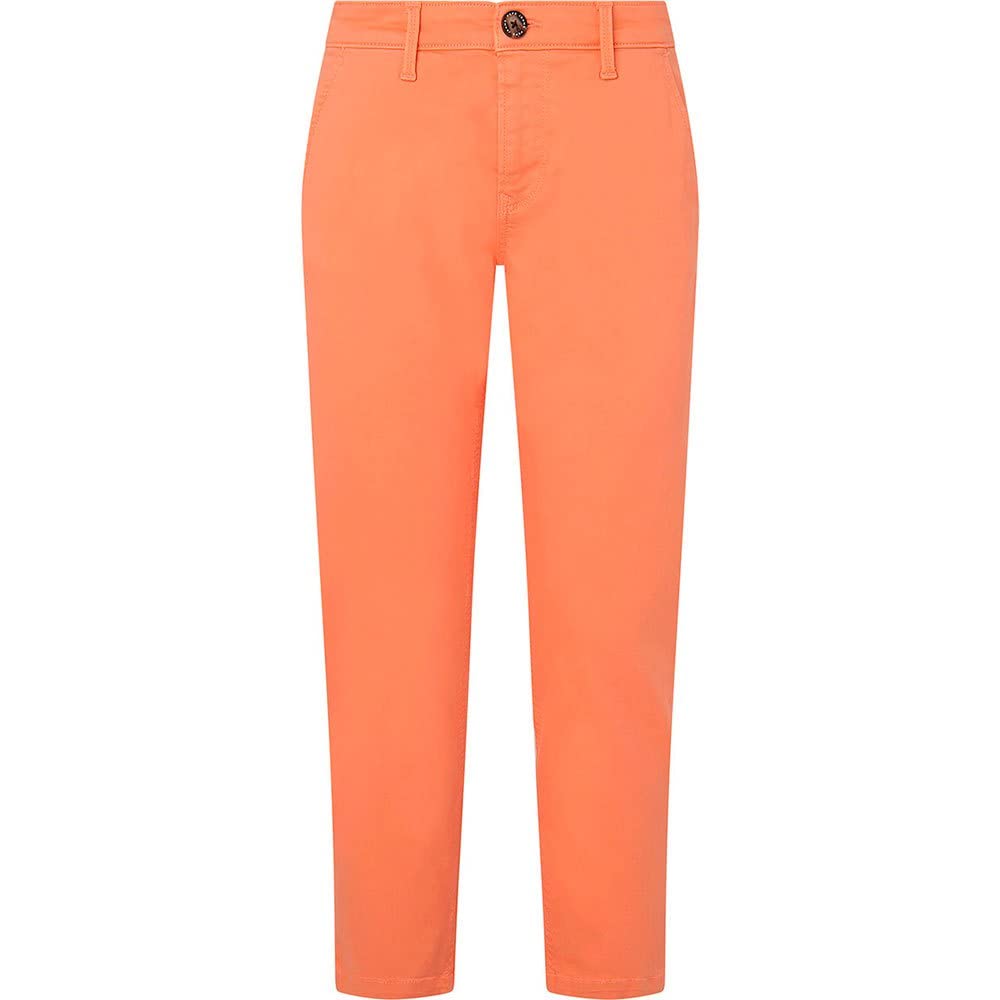 Pepe Jeans Damen Pants Maura 24W / 34L Orange (Peach), 24W / 34L Orange (Peach)
