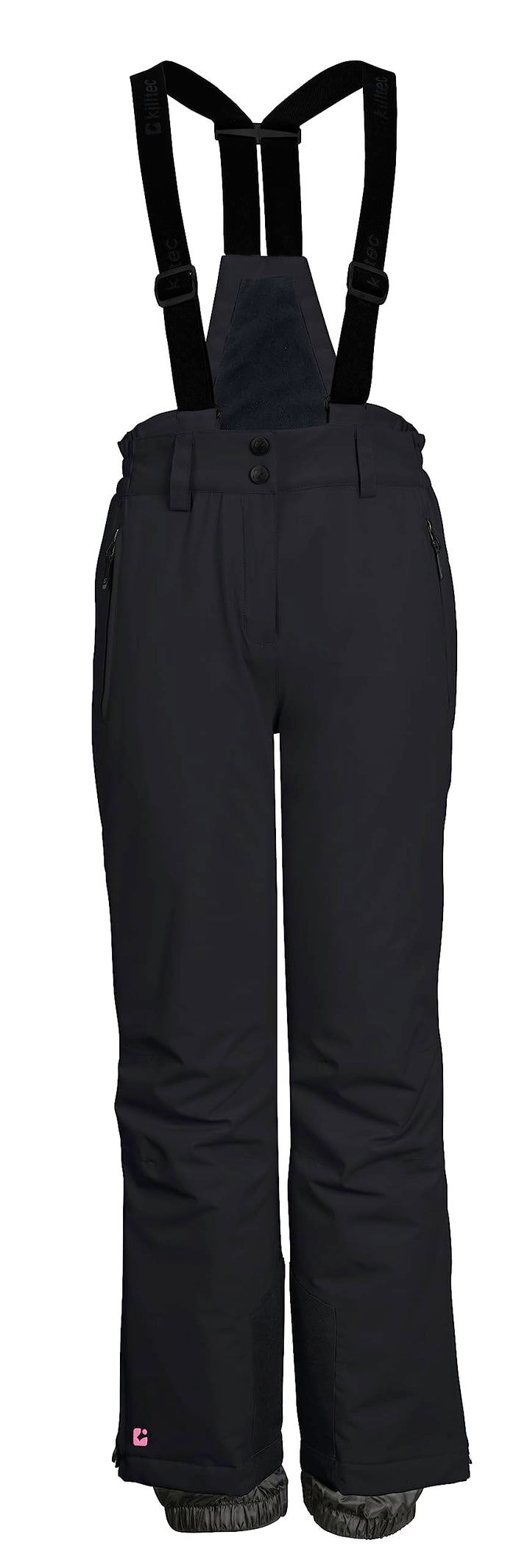 Killtec Mädchen Skihose/Funktionshose mit Latz, Kantenschutz und Schneefang Ksw 152 Grls Ski Pnts 12