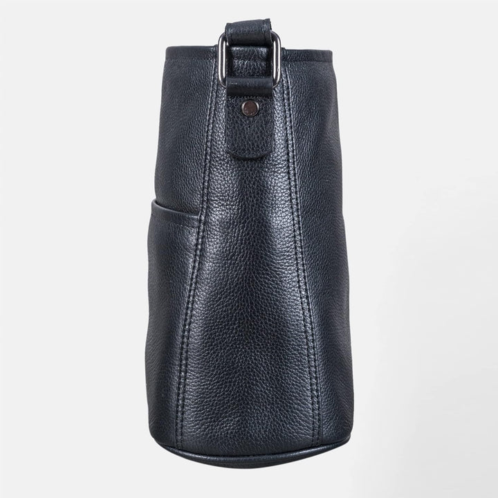 LEABAGS Leder Handtasche Damen I Premium Echtleder Umhängetasche I Schultertasche I Damentasche I Tr