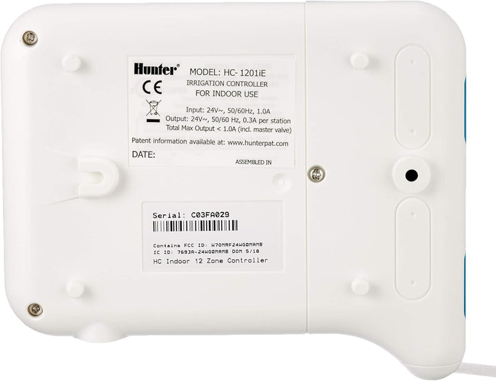 Hunter Beregnungscomputer, HC Steuergerät 12 Stationen mit Hydrawise, weiss, 15.2 X 17.8 X 3.3 cm, N
