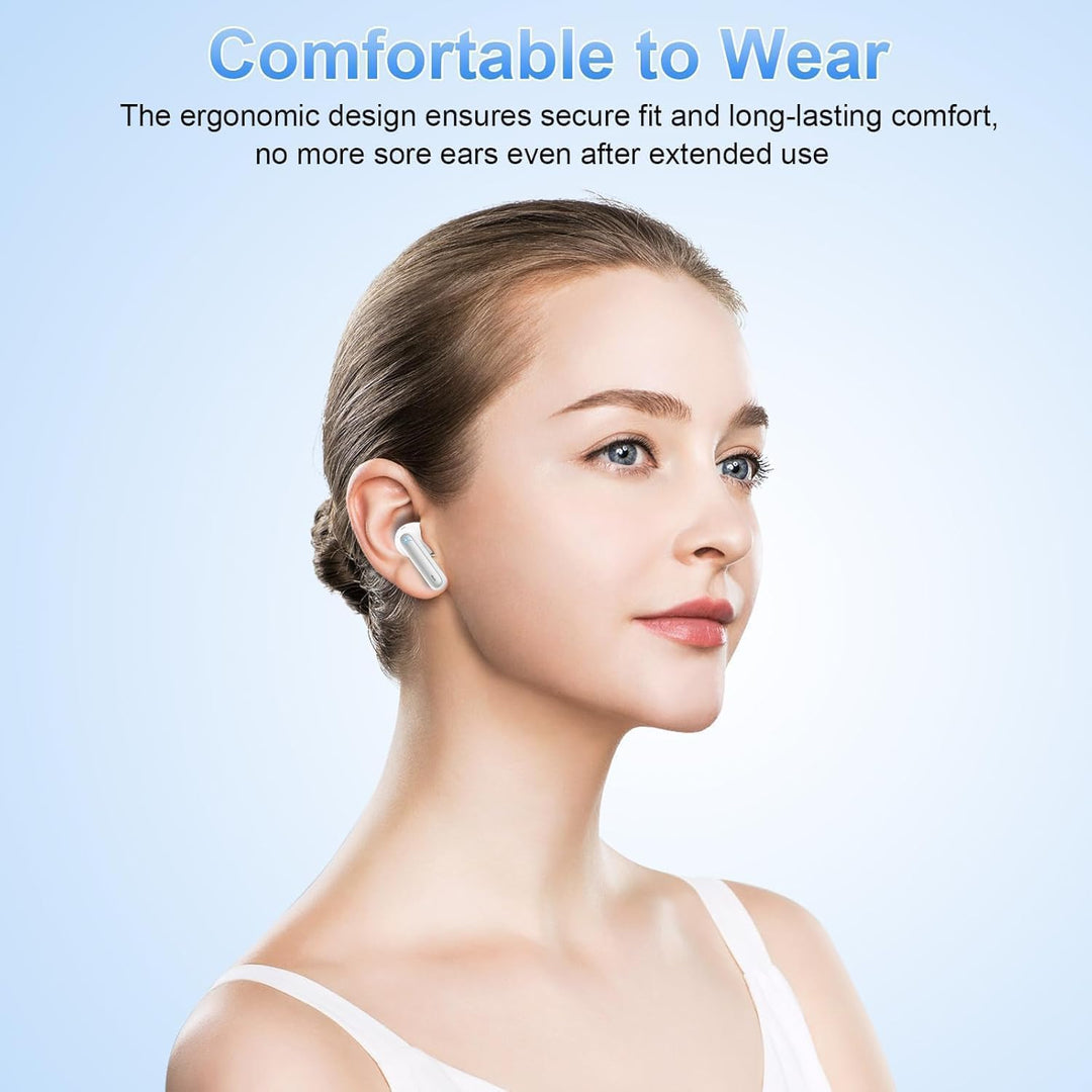 xinwld Bluetooth Kopfhörer, Kopfhörer Kabellos Bluetooth 5.4 In Ear Kopfhörer mit 4 ENC Noise Cancel