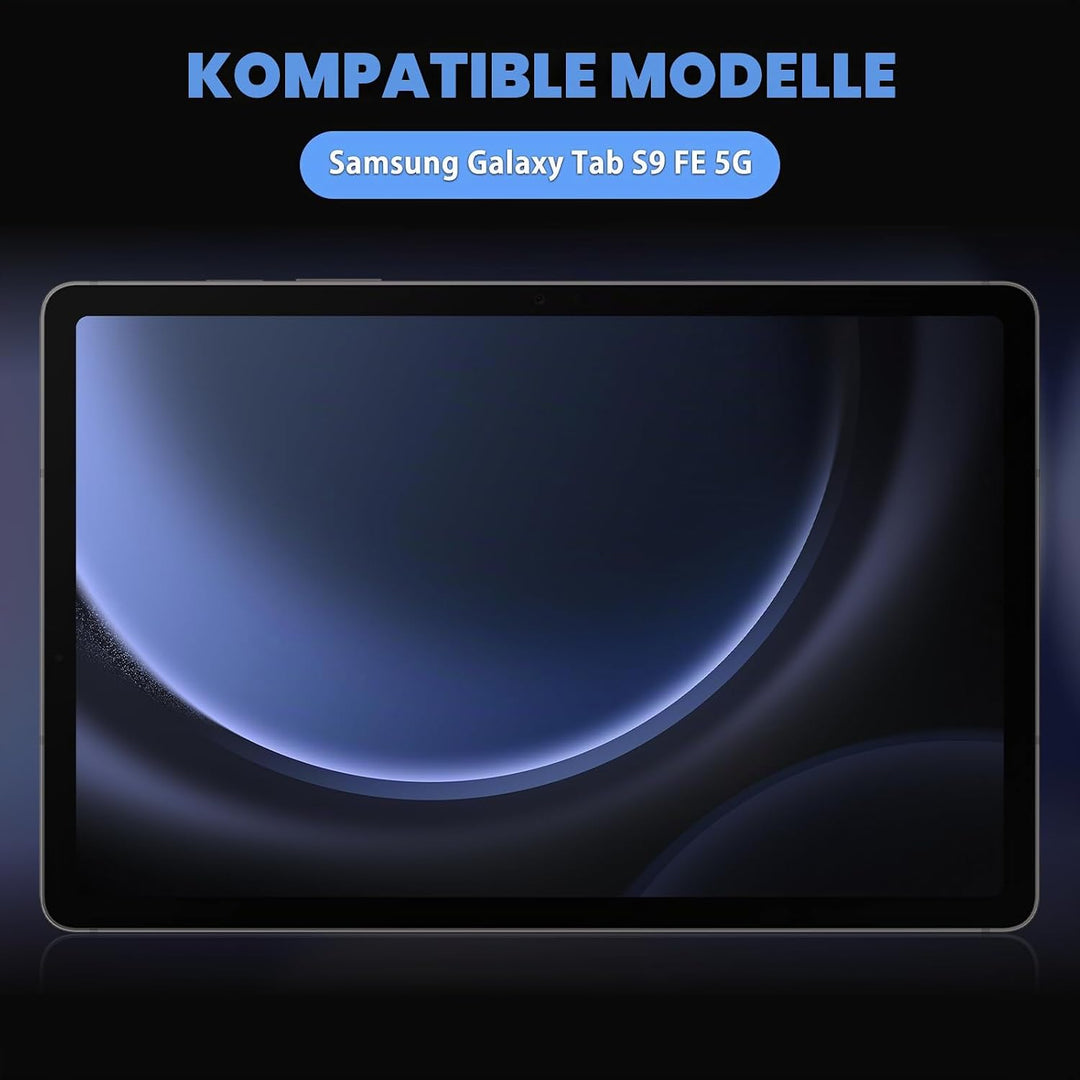 360-Grad Privacy Schutzfolie für Samsung Galaxy Tab S9 FE 5G 10.9 Zoll (2023) Sichtschutz, Anti-Krat