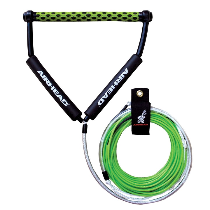 AIRHEAD Dyneema Wakeboard-Seil, flach, 4 Fächer, 2,8 m, erhältlich Grün, Grün