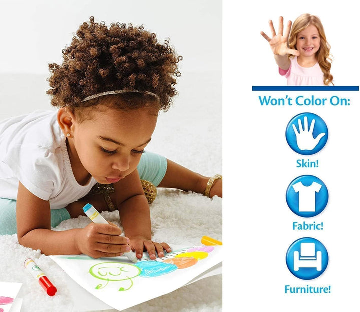 CRAYOLA Color Wonder, Magic Light Brush Bluey, Nicht fleckendes Malset | Kreative Beschäftigung und
