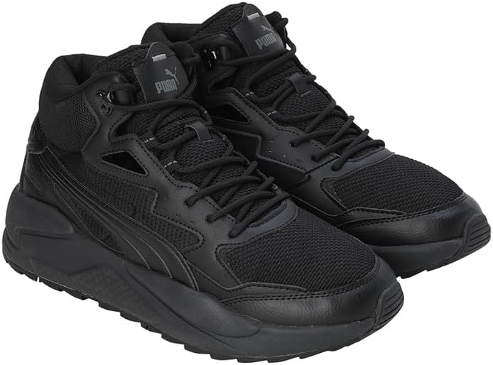 PUMA Unisex X-ray Speed Mid WTR Leichtathletik-Schuh 44.5 EU Schwarz, 44.5 EU Schwarz