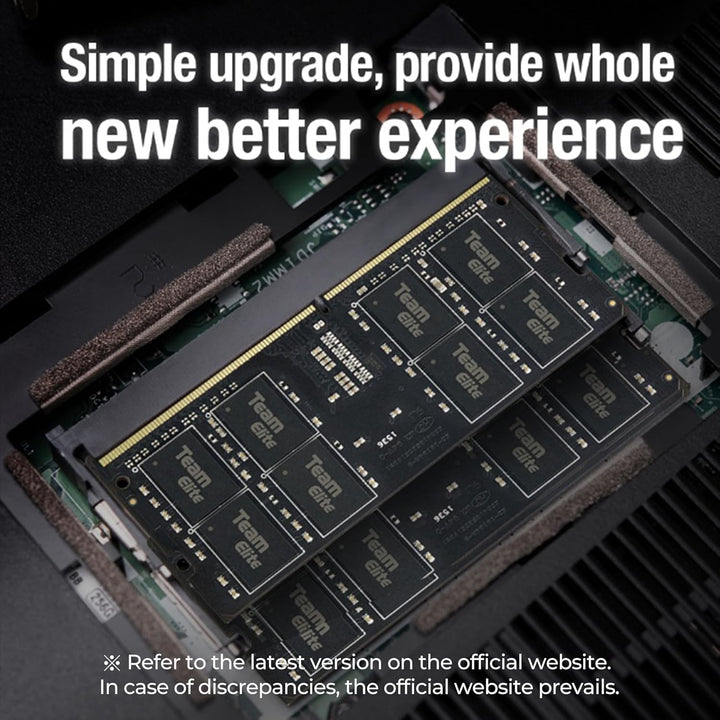 Team Group Elite TED416G3200C22-S01 Memory Module 16 GB 1 x 16 GB DDR4 3200 MHz 16GB Classic multico
