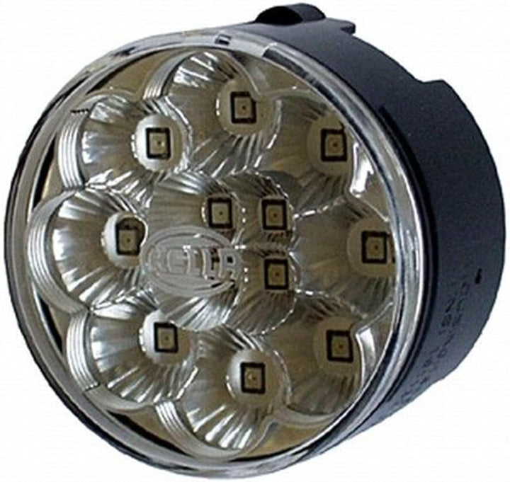 HELLA - Blinkleuchte - LED - 24V - Einbau/Schraubanschluss - Lichtscheibenfarbe: glasklar - hinten/l