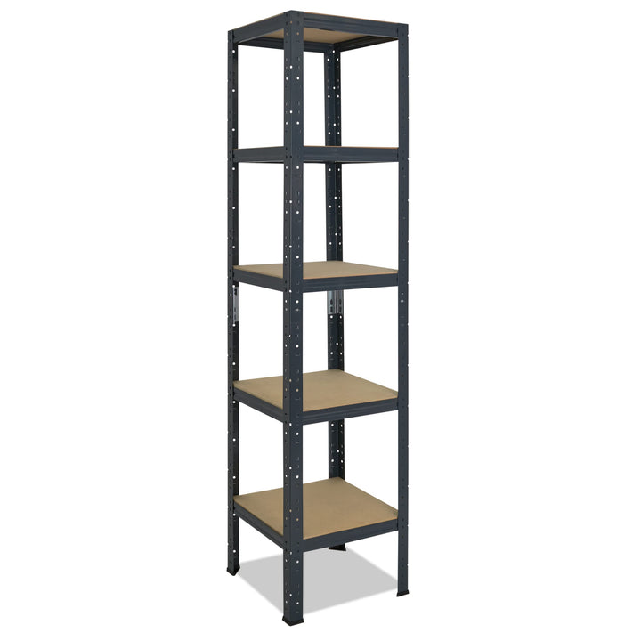 shelfplaza® 180x50x50cm Home Schwerlastregal anthrazit/Metallregal mit 5 Böden/Kellerregal Metall, G