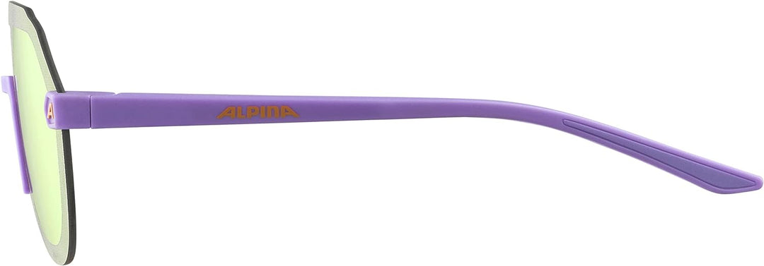 ALPINA BEAM II - Verspiegelte und Bruchsichere Sonnenbrille Mit 100% UV-Schutz Für Erwachsene Einhei
