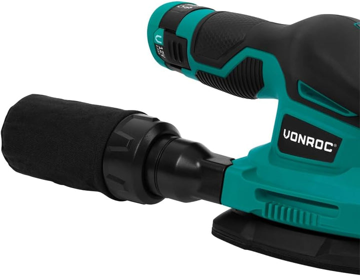 Akku-Winkelschleifer 12 V – Akku, USB-Kabel und Schleifpapier im Lieferumfang enthalten