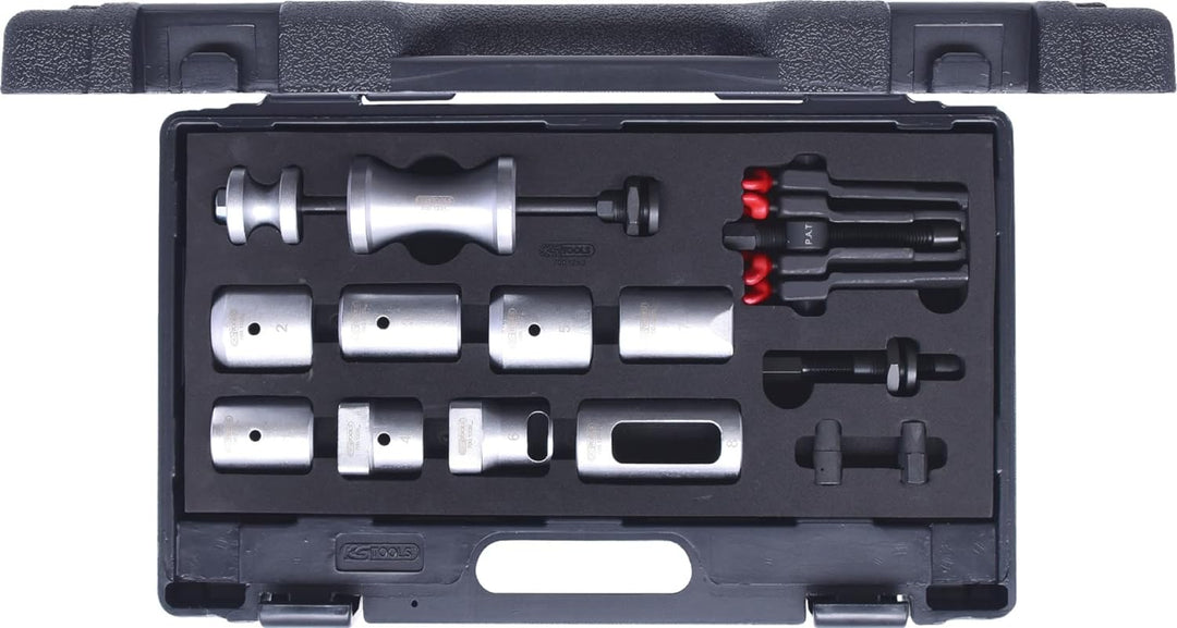 KS Tools 700.1240 Universal-Scheibenwischarm-Abzieher-Satz, 13-tlg.