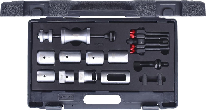 KS Tools 700.1240 Universal-Scheibenwischarm-Abzieher-Satz, 13-tlg.