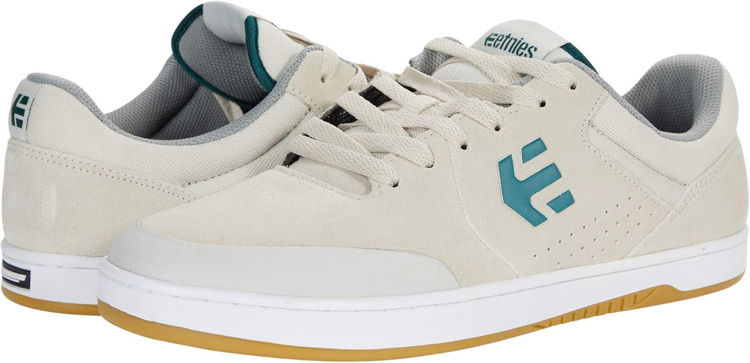 Etnies Herren Marana Skateboardschuhe 40 EU Weiss Grün, 40 EU Weiss Grün