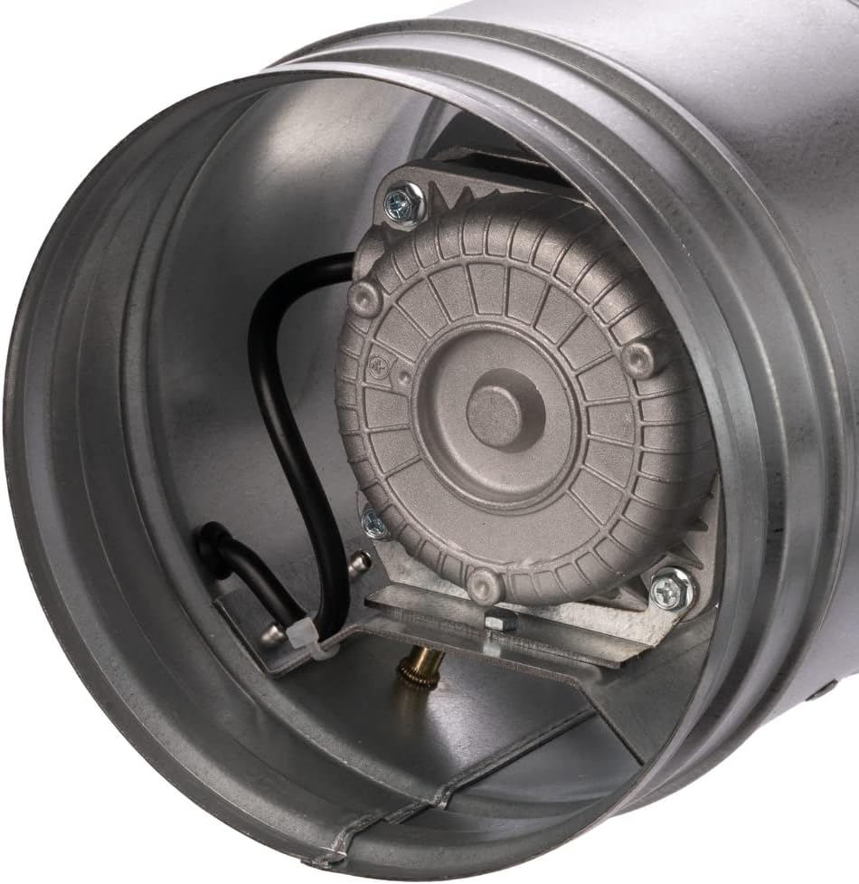 EUROPLAST Ø 160mm Axial Rohrlüfter Rohrventilator Axiallüfter Wickelfalzrohr Zuluft - Abluft Lüfter