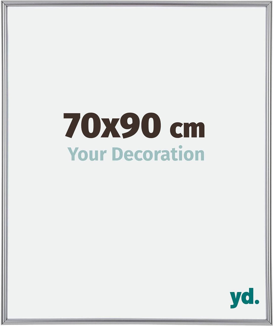 yd. Your Decoration - Bilderrahmen 70x90 cm - Bilderrahmen aus Kunststoff mit Acrylglas - Ausgezeich