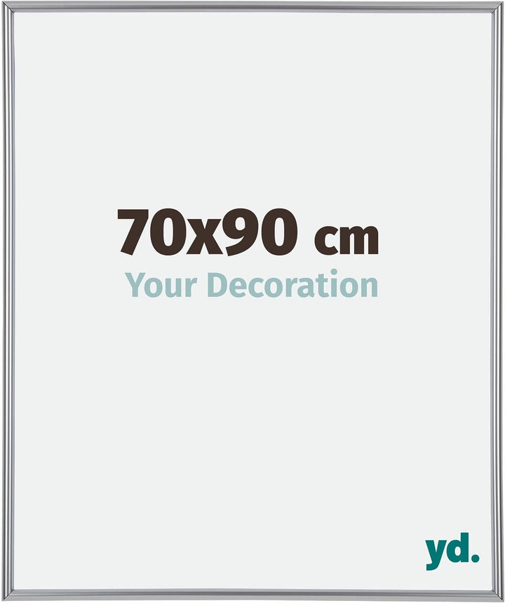 yd. Your Decoration - Bilderrahmen 70x90 cm - Bilderrahmen aus Kunststoff mit Acrylglas - Ausgezeich