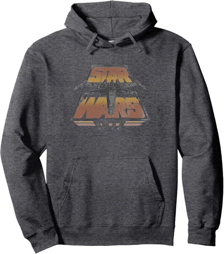 Star Wars X-Wing 1977 Vintage Retro Pullover Hoodie