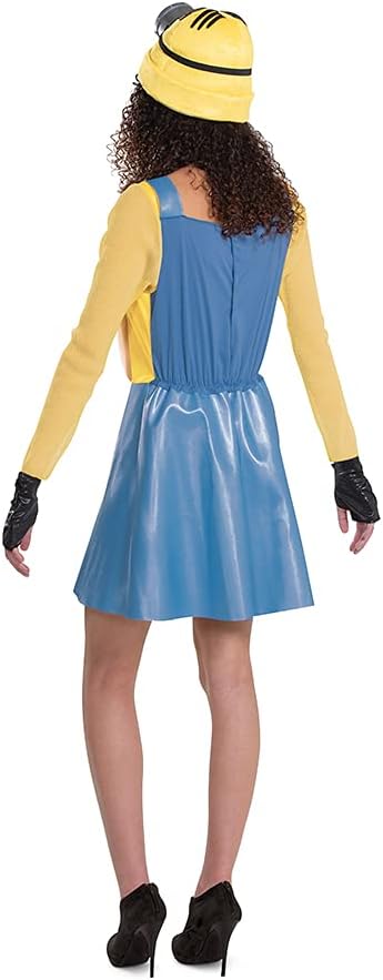 Disguise Minion Kleid Kostüm für Erwachsene, Mehrfarbig, Medium (8-10) US Mehrfarbig Medium (8-10) U