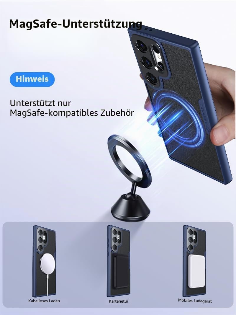 Freewell Galaxy Series Tasche Kompatibel mit Samsung Galaxy S23 Ultra