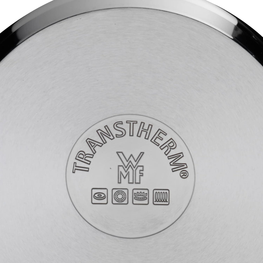 WMF Kochtopf gross 20cm mit Deckel, Fleischtopf Induktion, Cromargan Edelstahl poliert, spülmaschine