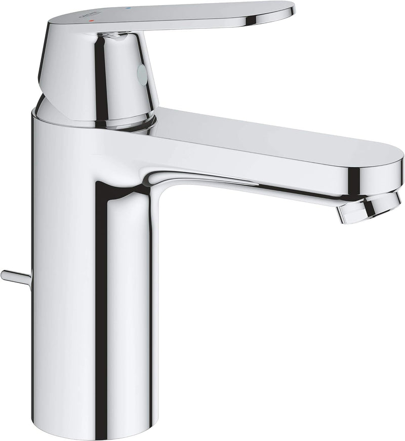 GROHE Eurosmart Cosmopolitan - Einhand- Waschtischarmatur (wassersparend, M-Size, schnelle Befestigu