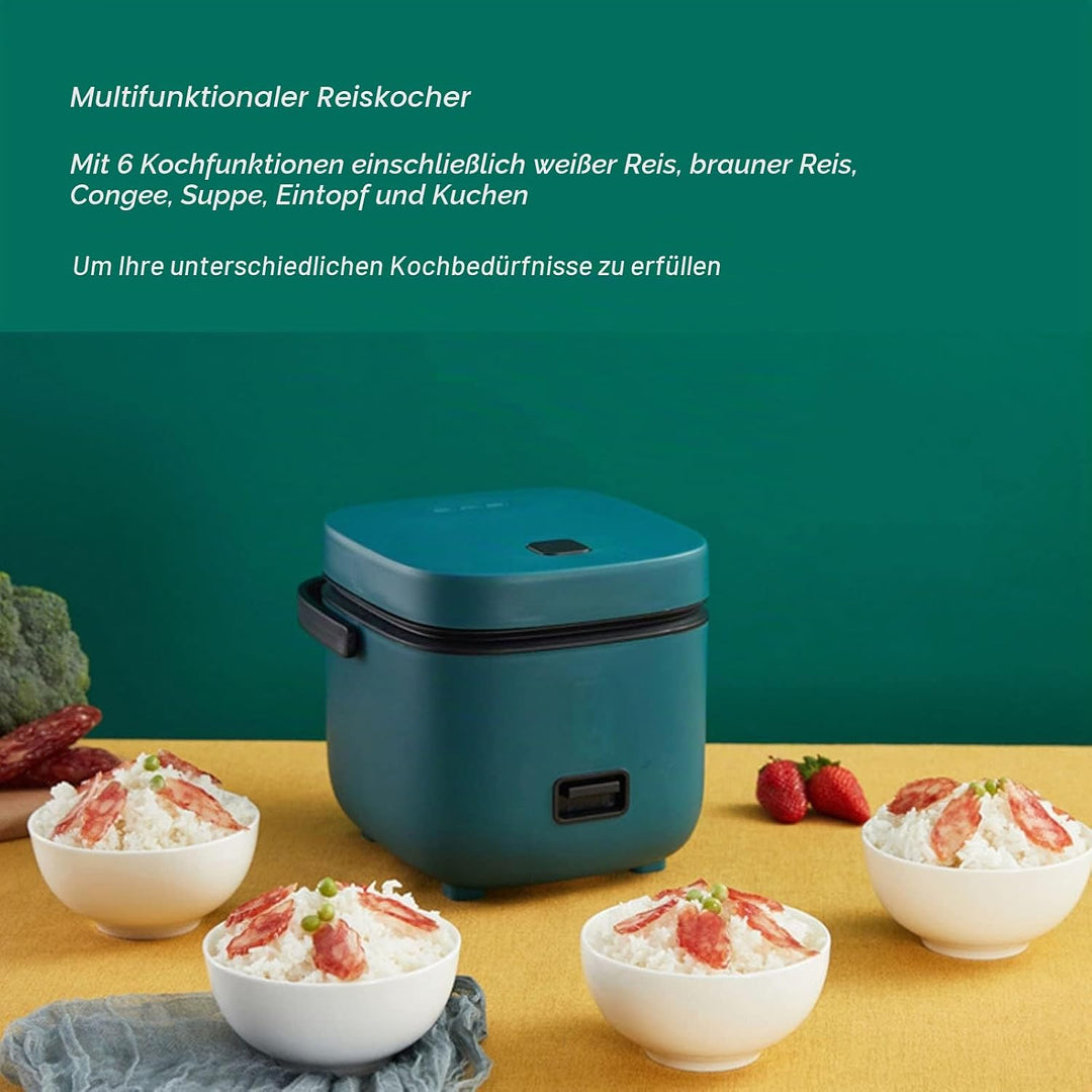 Elektrischer Reiskocher, Mini-Reiskocher mit humanisiertem Griff, Reiskocher für Kuchen