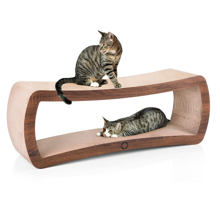 CanadianCat Company | Kratzbrett für Katzen XL - Jumbo Galaxy - doppelseitig nutzbar - 1 Meter - 100
