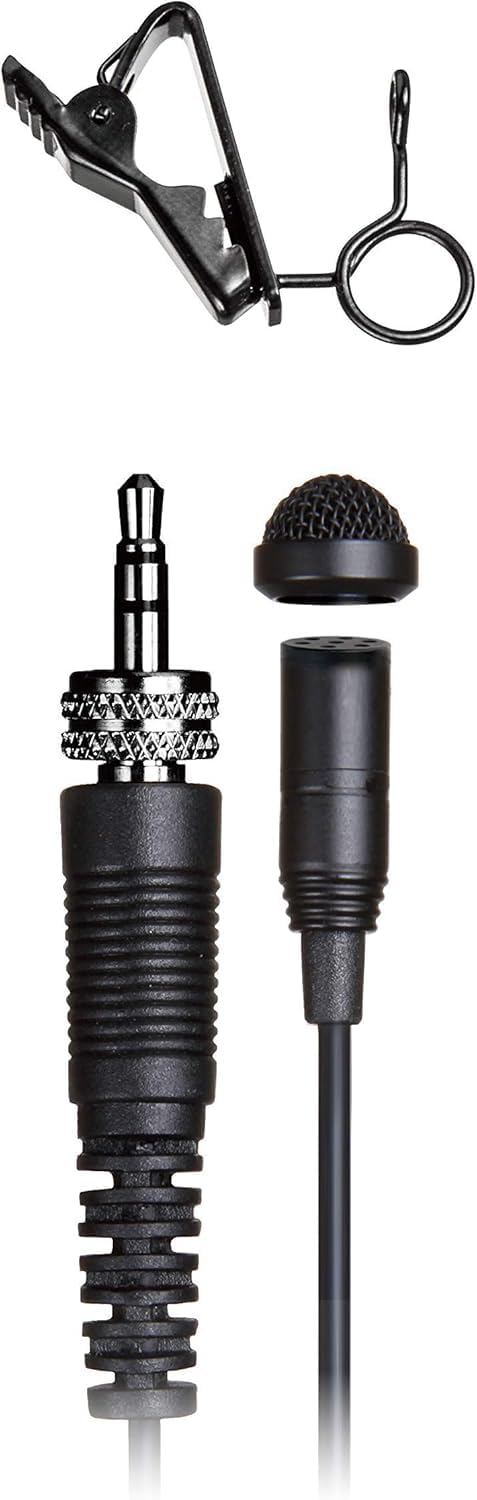 Tascam TM-Lavalier-Mikrofon, 4,5 kg, Schwarz