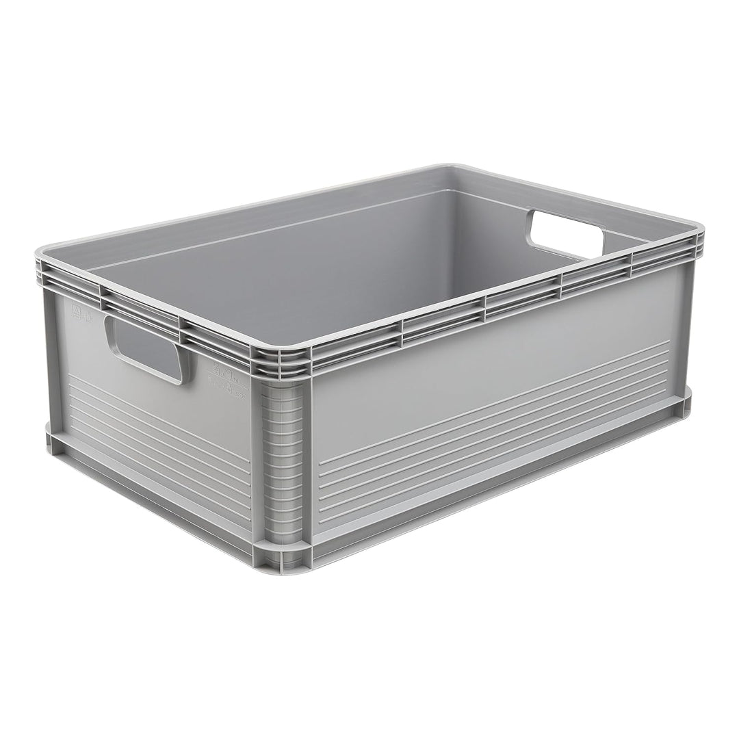 keeeper Transportbox, Stapelbar, Polypropylen, 45 l, Robert, Nordic Grey Nordic Grey 45 L Transportb