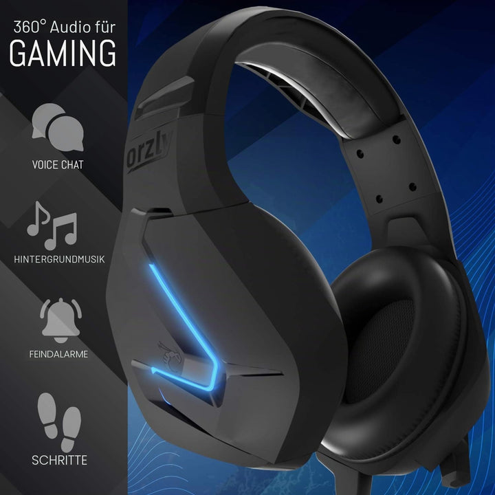 Gaming Headset für PC PS5, Playstation PS4, XBOX SERIES X | S, XBOX ONE,Nintendo Switch,Laptop &amp; Goo