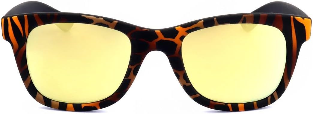 Italia Independent Unisex-Erwachsene 0090-ZEF-044 Sonnenbrille, Orange (Naranja), 50.0